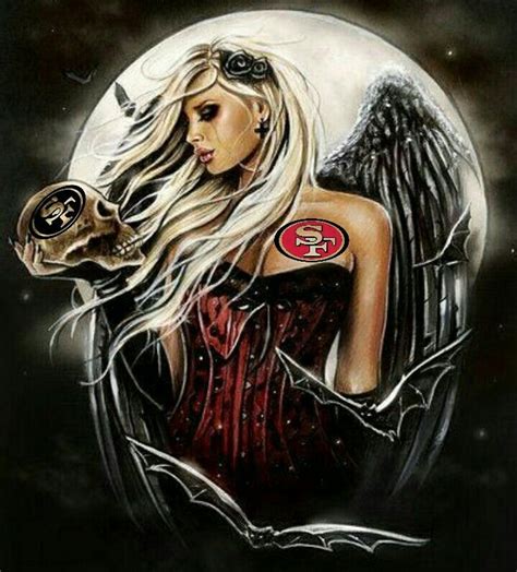 Niners Gothic Fantasy Art Beautiful Dark Art Dark Angel