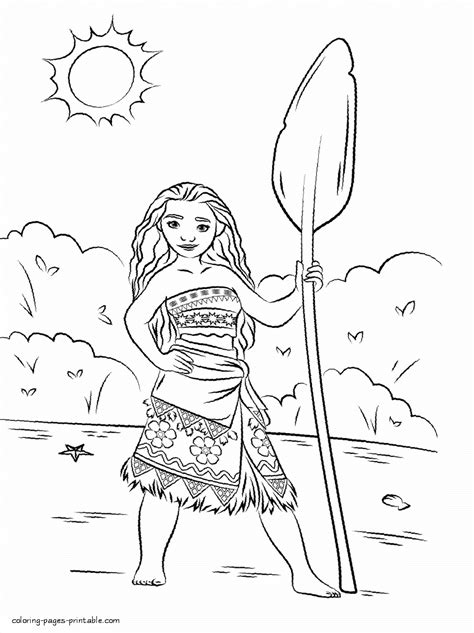 Millenniums later, little moana discovers the heart while saving a baby turtle from. Disney printable coloring pages. Moana || COLORING-PAGES-PRINTABLE.COM