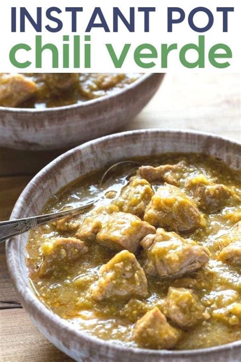 Instant Pot Chili Verde Recipe Works For Keto Low Carb Paleo And
