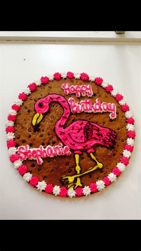 Flamingo Themed Cake Cake Themed Cakes Cookie Cake