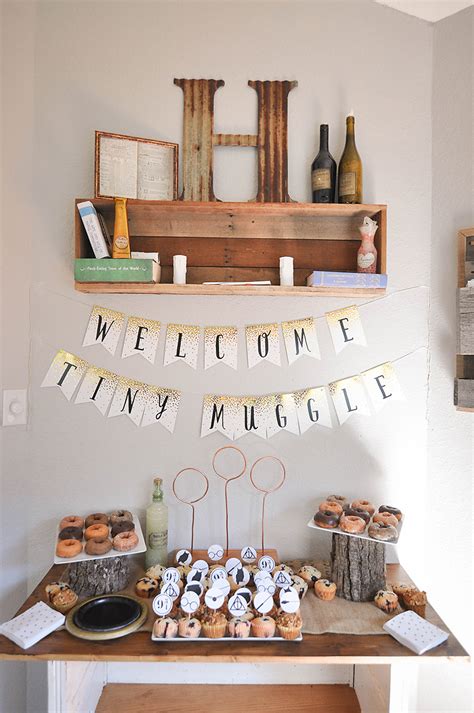 Harry Potter Baby Shower Ideas And Free Printables Our Handcrafted Life