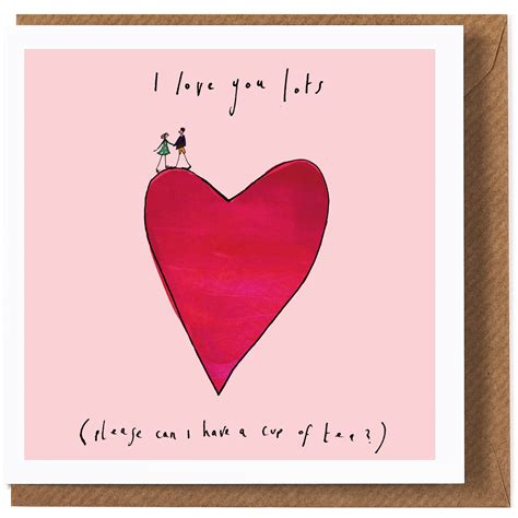 Love You Lots Card By Katie Cardew Illustrations