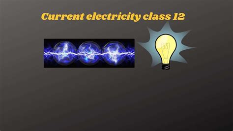 Current Electricity Class Cbse Notes Pdf Photos