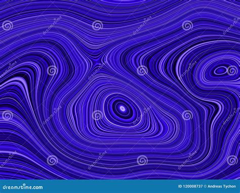 Abstract Flowing Blue Texture Stock Illustration Illustration Of