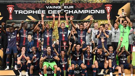 Trophée des champions  Avec 8 titres, le PSG s'offre un nouveau record