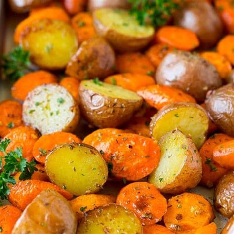 Roasted Potatoes And Carrots Dinner At The Zoo