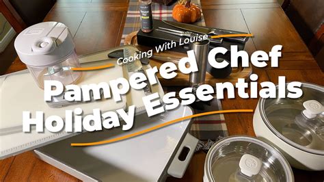 Holiday Essentials Pampered Chef Youtube