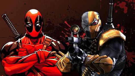 Deadpool Vs Deathstroke Comic Book Rap Battles Vol 1 Issue 2 Hd