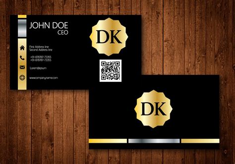 Check spelling or type a new query. Golden Business Card 102729 Vector Art at Vecteezy