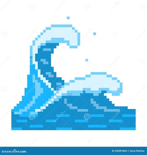 Pixel Art Storm Tornado Background Vector Illustration 207100782