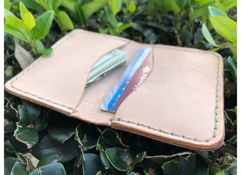 Diy Wallet Do It Your Own With Vegetable Tanned Natural Leather