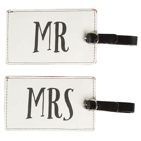 Mr Mrs Luggage Tag Travel Wedding Gifts Travel Luggage Tag
