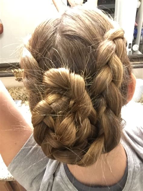 As long as you can french braid and section hair with precision, you'll cope with this challenge. 15 Collection of Pinned Up French Plaits Hairstyles