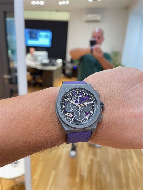 Zenith Defy Ultraviolet Ubicaciondepersonascdmxgobmx