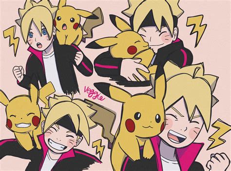 Boruto And Pikachu Uzumaki Boruto Fan Art 45104923 Fanpop