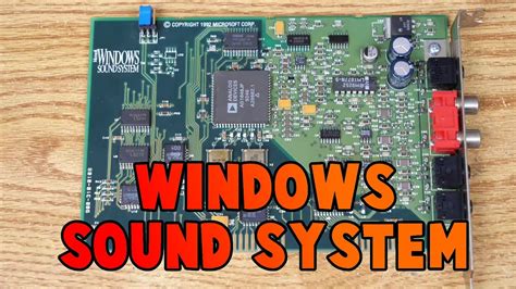 Ever Seen A Windows Sound System Sound Card Lets Have A Look Youtube