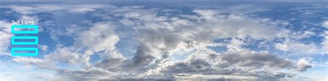 Artstation Skydome Hdr 360° Panorama Blue Clouded Sky Resources