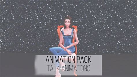 Animation Pack Sims 4 Talk Animations Youtube
