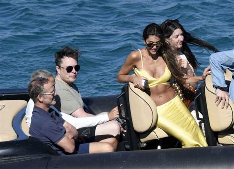 Elon Musk Goes Shirtless On A Yacht In Mykonos Photos Hollywood Life