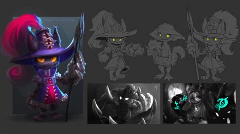 Artstation Veigar Reworked Fan Concept Character Concept Painting