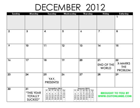 December 2012 Calendar New Calendar Template Site