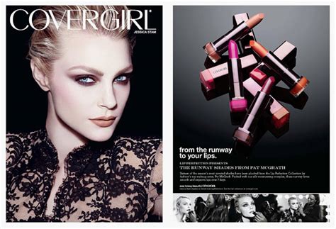 Covergirl Ad Campaign Jessica Stam