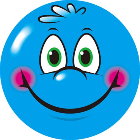 Blue Smiley Face Clipart Best