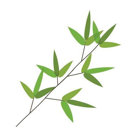 Bamboo Leaves Vector Art Icons And Graphics For Free Download