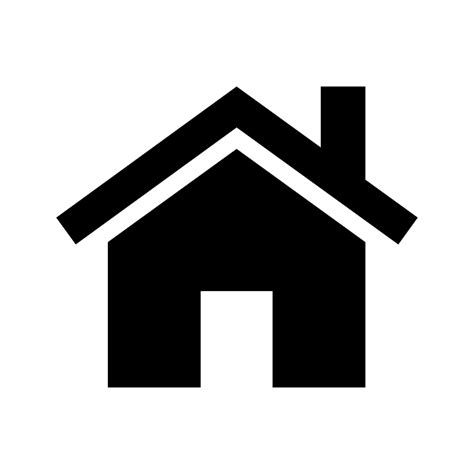 Home Icon Png Transparent Clip Art Library