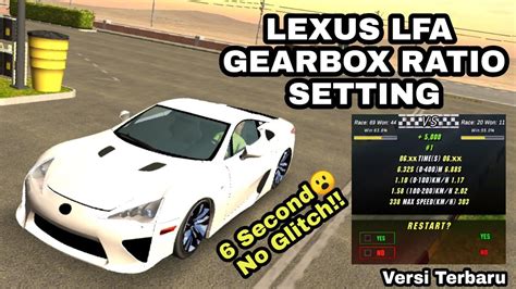 Lexus Lfa Second Versi Terbaru No Glitch Gearbox Ratio Setting