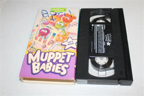 Muppet Babies Lets Build Vhs 1993 Jim Henson Eight Flags Over The