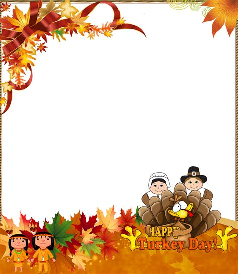 Clipart Frames Thanksgiving Clipart Frames Thanksgiving Transparent