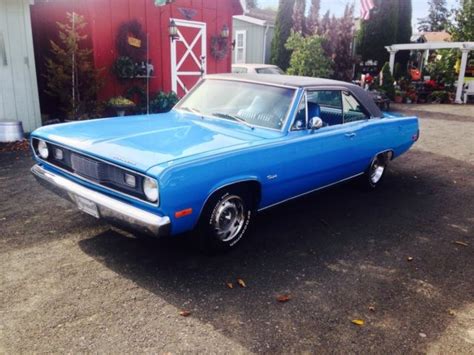 1972 Plymouth Scamp 51k Orginal Miles Petty Blue Paint Classic