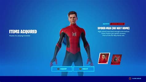 Purchasing Tom Holland In Fortnite Youtube