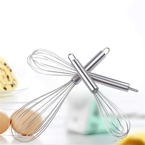 Whisking Stainless Steel Whisk Set 851012 Beating 3 Packs Balloon