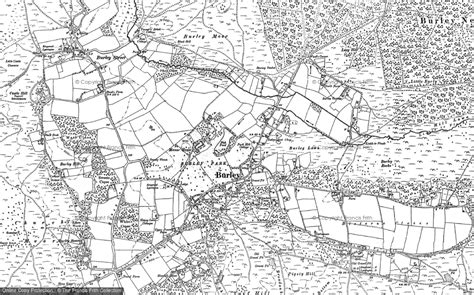 Old Maps Of Burley Hampshire Francis Frith