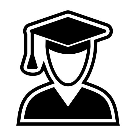 Male Student Icon Design 505670 Vector Art At Vecteezy