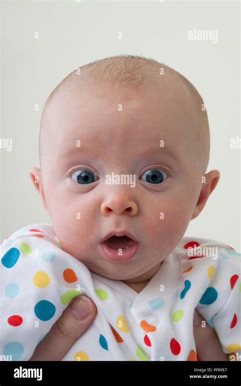 Baby Surprise 5 Months Hi Res Stock Photography And Images Alamy