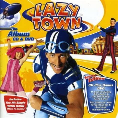 Lazytown The Album Cd Dvd Lazy Town Amazonit Musica