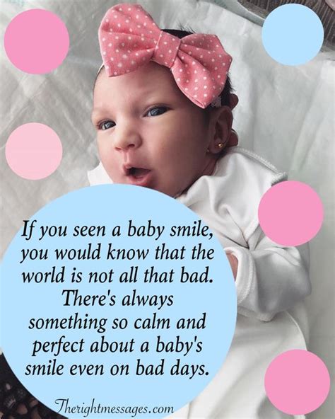 List 17 wise famous quotes about best baby smile: Sweet Baby Quotes & Sayings | The Right Messages