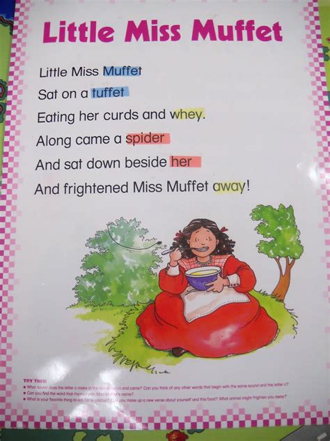 Nursery Rhymes With Rhyming Words