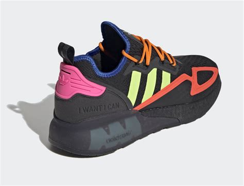 You'll receiving adidas latest news from now on. adidas ZX 2K Boost Black Solar Slime Semi Solar Red FY4005 Release Date - SBD