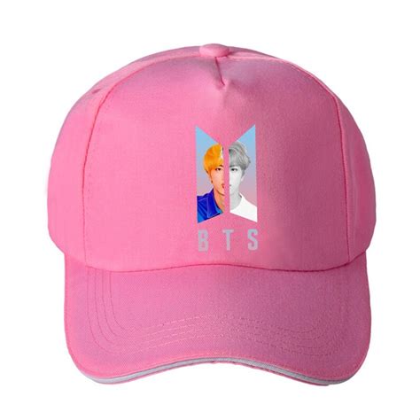 Bts Hat Pink Cap Bts Hat Bts K Pop Kpop Bts Bts Kpop Hat Hats Etsy