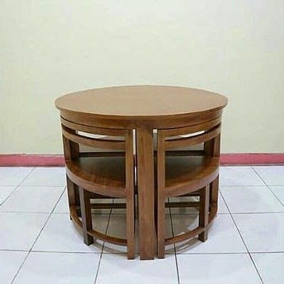 Kursi sofa 2 dudukan kayu jati merupakan produk kursi sofa model minimalis dengan 2 dudukan dibalut jok tebal dan empuk kain oscar dan juga dilengkapi dengan coffe table berbentuk bulat yang. Kursi Makan Minimalis Motif Bundar di 2020 | Meja makan, Kursi makan, Kursi meja makan