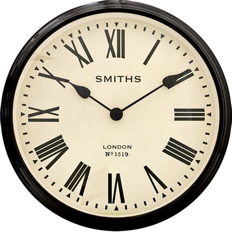 Large Smiths Station Clock 50cm Smiths Clocks