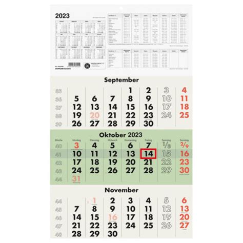 Zettler Kalender 3 Monats Wandkalender 2023 Wandkalender Kalender
