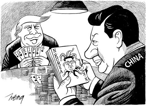 中華民國教育部版權所有© 2015 ministry of education, r.o.c. 川普與習近平的賭局（漫畫） - 紐約時報中文網