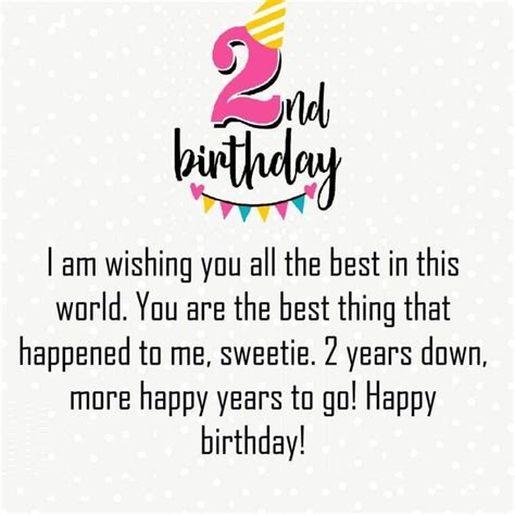 Happy 2nd Birthday Quotes For Daughter Shortquotescc