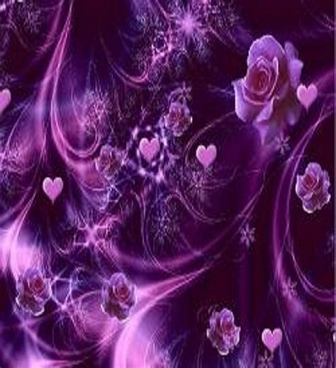 45 Dark Purple Roses Wallpaper