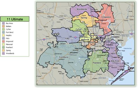 Map Of Houston City Limits State Coastal Towns Map